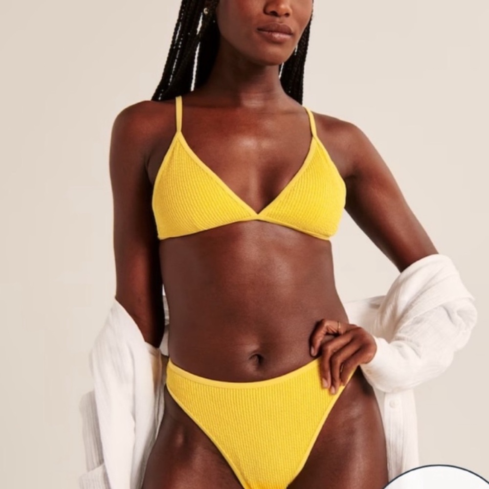 Abercrombie Ribbed Bikini Set